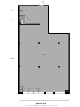 Floorplan - Corridor 17, 5554 HL Valkenswaard